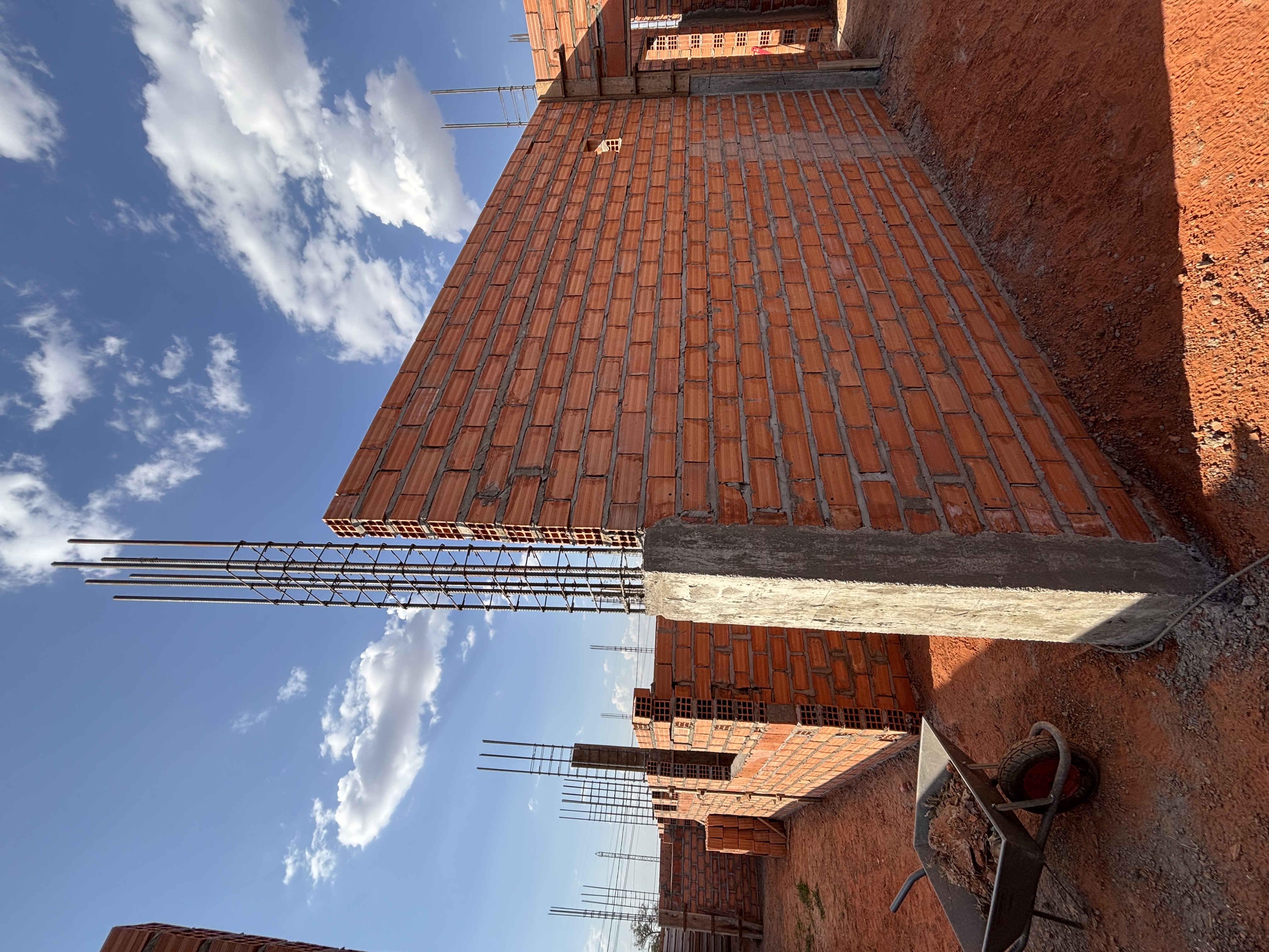 Acompanhamento estrutural de obra em execução com controle técnico Verter Engenharia